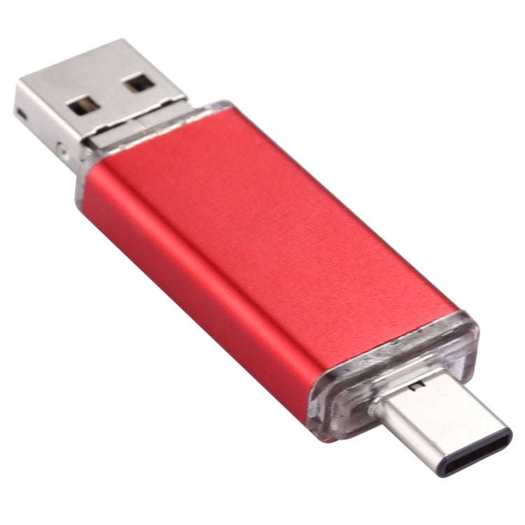 128GB 3 in 1 USB-C / Type-C + USB 2.0 + OTG Flash Disk, For Type-C Smartphones & PC Computer