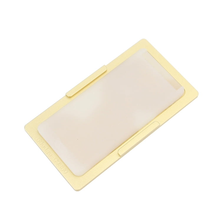 Appropriative Precision Curved LCD and Touch Panel Refurbishment Metal Laminating Mould Molds For Galaxy S6 Edge / G925