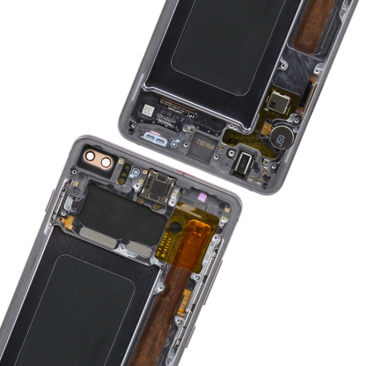 Original Super AMOLED LCD Screen for Samsung Galaxy S10+ Digitizer Full Assembly with Frame
