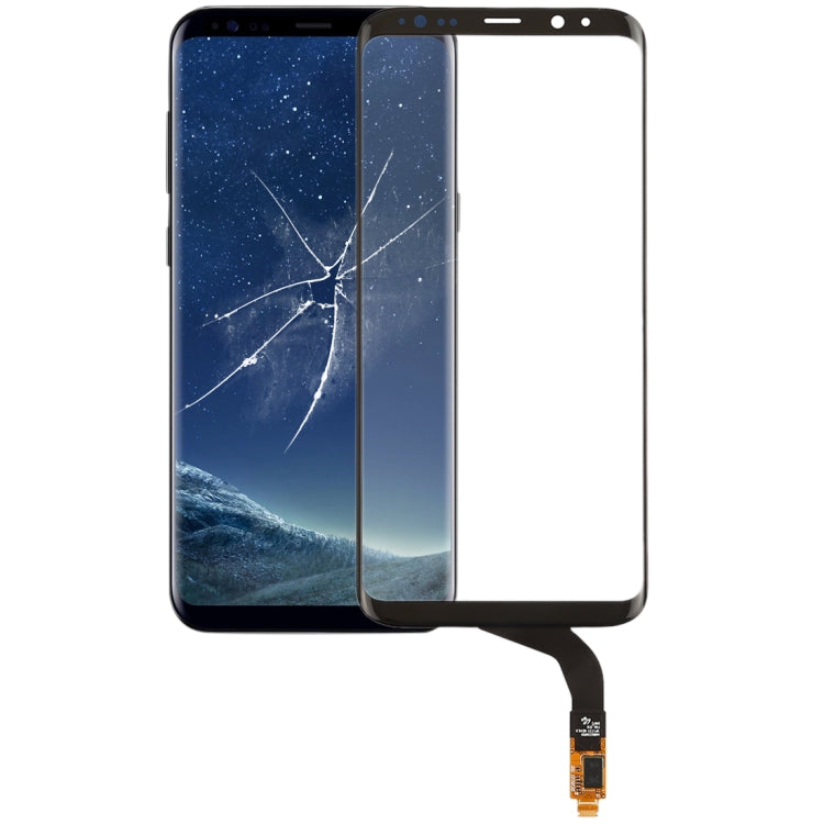 For Galaxy S8+  Touch Panel (Black)