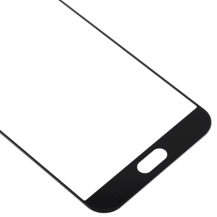 For Galaxy A8 (2016) / A810 Front Screen Outer Glass Lens (Black)