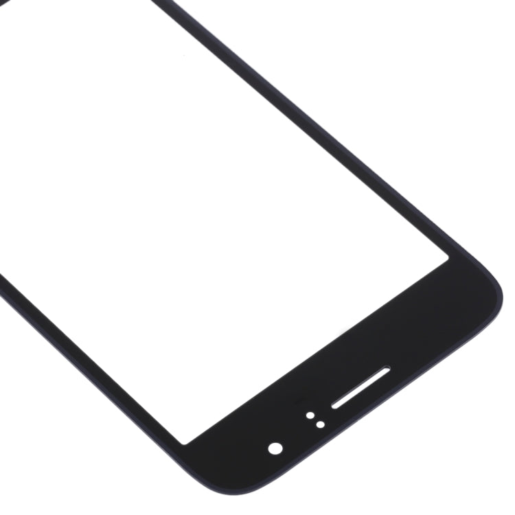 For Galaxy J1 (2016) / J120 Front Screen Outer Glass Lens (Black)