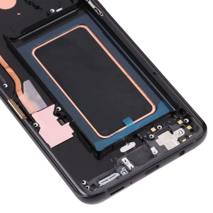 Original Super AMOLED LCD Screen for Galaxy S9 / G960F / DS / G960U / G960W / G9600 Digitizer Full Assembly with Frame