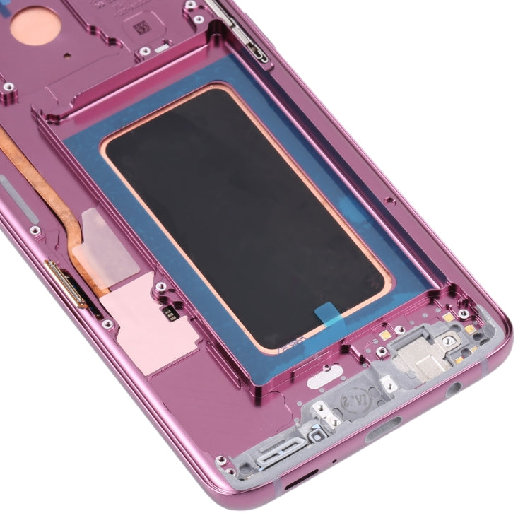 Original Super AMOLED LCD Screen for Galaxy S9 / G960F / DS / G960U / G960W / G9600 Digitizer Full Assembly with Frame