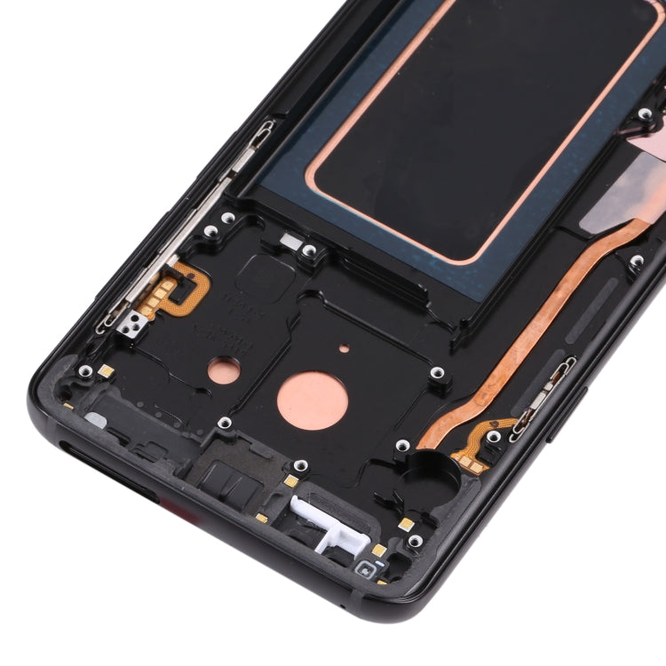 Super AMOLED LCD Screen for Galaxy S9+ / G965F / G965F / DS / G965U / G965W / G9650 Digitizer Full Assembly with Frame