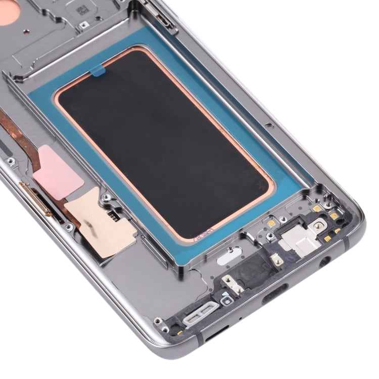 Super AMOLED LCD Screen for Galaxy S9+ / G965F / G965F / DS / G965U / G965W / G9650 Digitizer Full Assembly with Frame