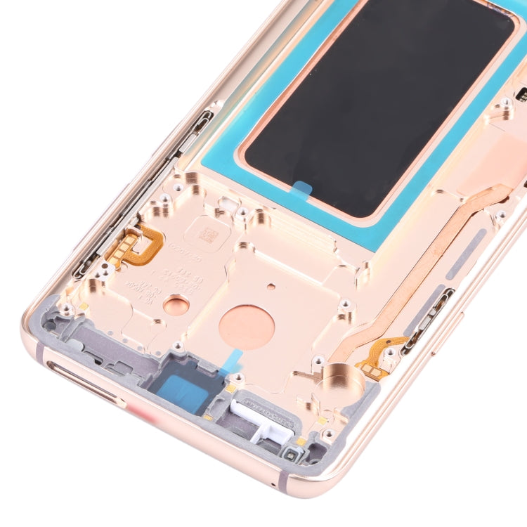 Super AMOLED LCD Screen for Galaxy S9+ / G965F / G965F / DS / G965U / G965W / G9650 Digitizer Full Assembly with Frame