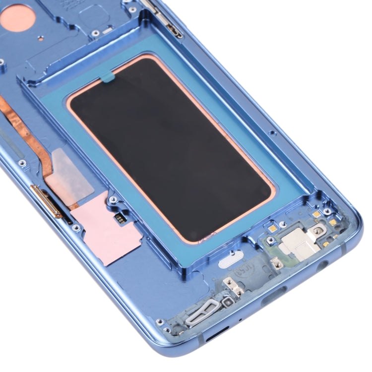 Super AMOLED LCD Screen for Galaxy S9+ / G965F / G965F / DS / G965U / G965W / G9650 Digitizer Full Assembly with Frame