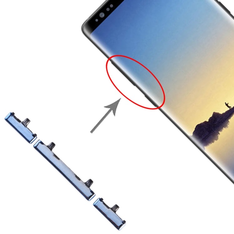 For Galaxy Note 8 10 Set Side Keys
