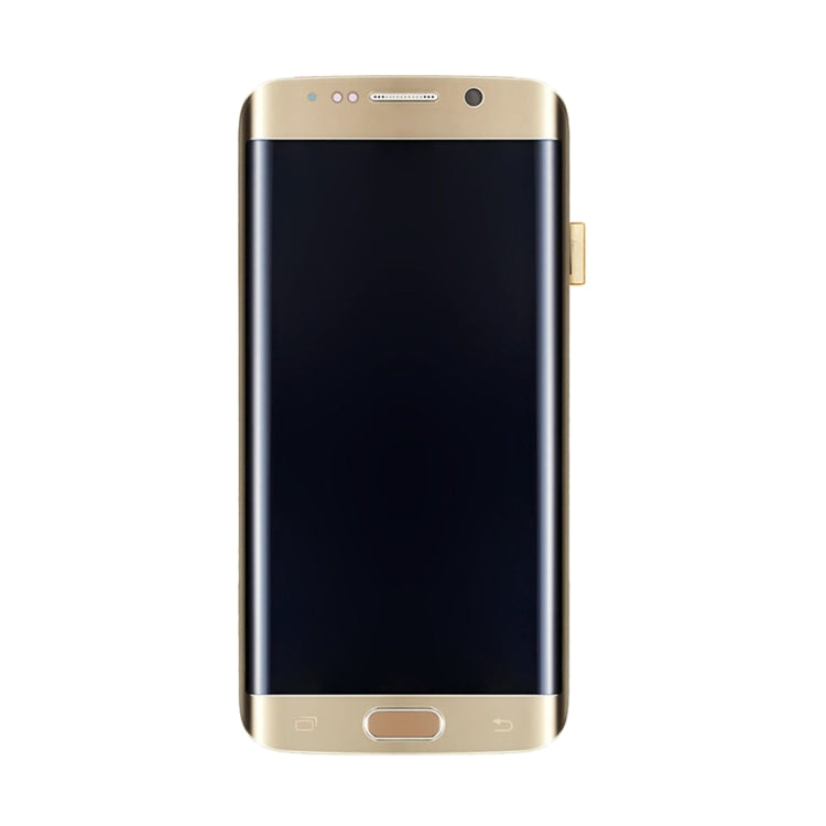 Original LCD Display + Touch Panel with Frame for Galaxy S6 Edge+ / G928F(Gold)
