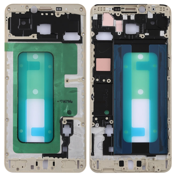 For Galaxy C7 Front Housing LCD Frame Bezel