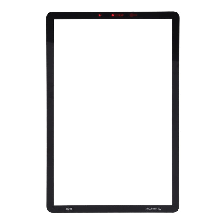 For Galaxy Tab S4 10.5 / SM-T830 / T835  Front Screen Outer Glass Lens (Black)