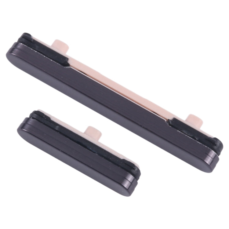 For Samsung Galaxy S24+ SM-S926B 10pcs Original Power Button and Volume Control Button  - Black