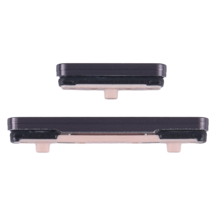 For Samsung Galaxy S24+ SM-S926B 10pcs Original Power Button and Volume Control Button  - Black