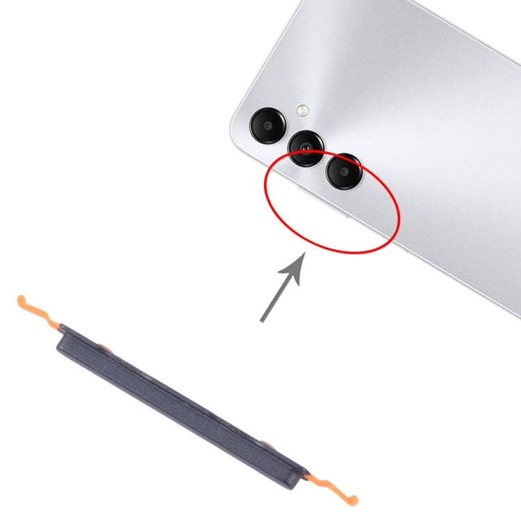 For Samsung Galaxy A05s SM-A057F 10pcs Original Power Button and Volume Control Button  - Black