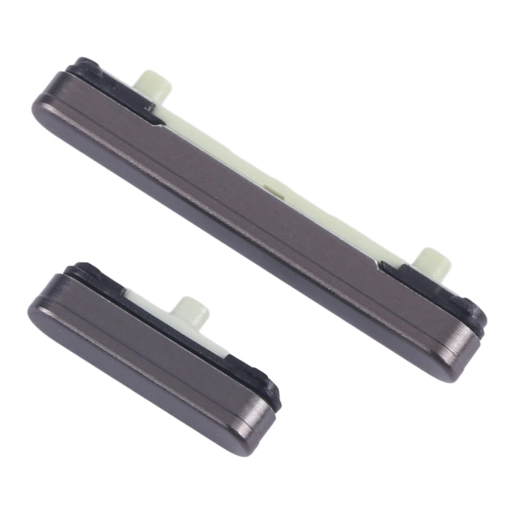 For Samsung Galaxy S24 Ultra SM-S928B 10pcs Original Power Button and Volume Control Button  - Black