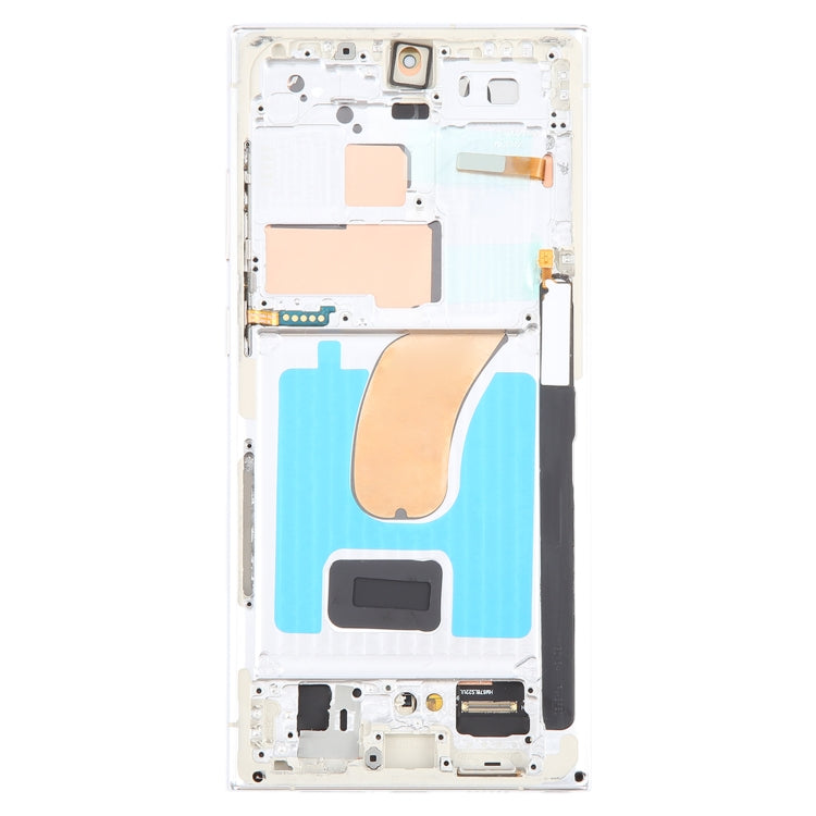 For Samsung Galaxy S23 Ultra 5G SM-S918U US Edition 6.78 inch OLED LCD Screen Digitizer Full Assembly with Frame