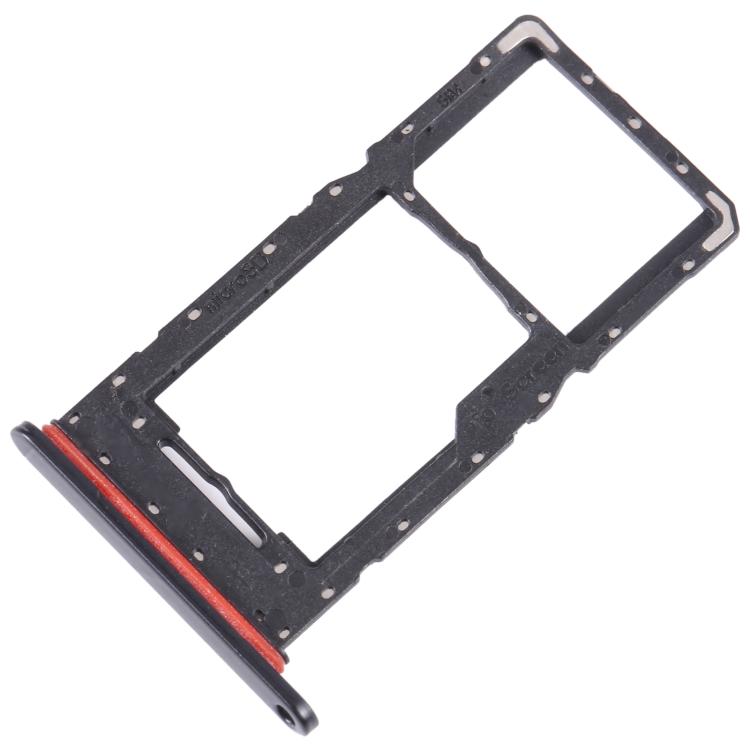 For Samsung Galaxy A14 5G SM-A146U  Original SIM Card Tray + Micro SD Card Tray  - Black