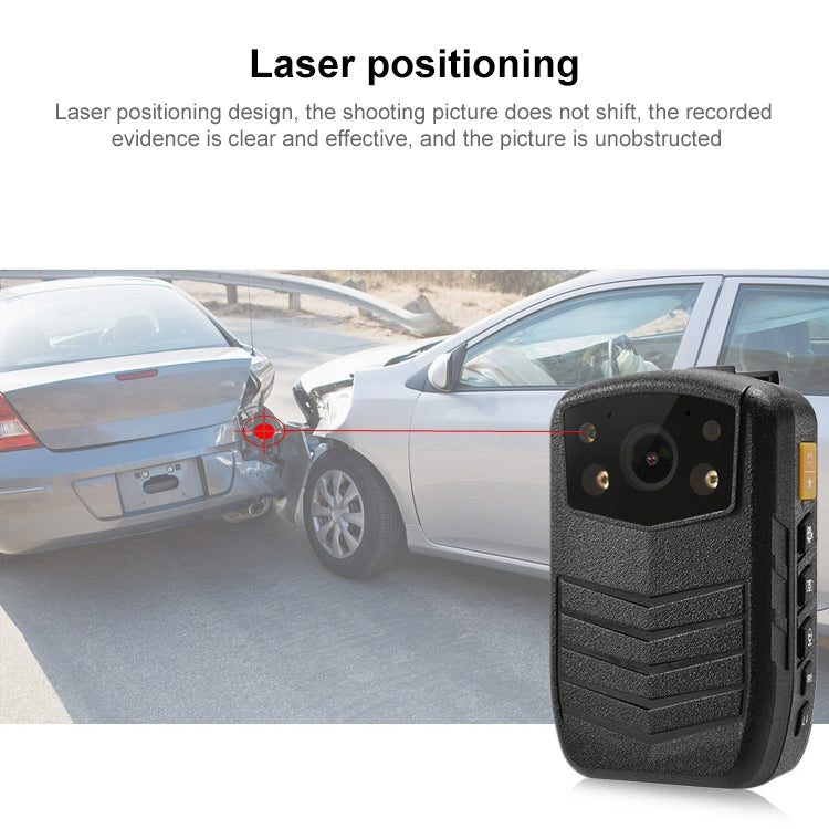 ZF902 HD 2.0 inch Display IP56 Waterproof Mini DVR Law Enforcement Recorder with Night Vision(Black)