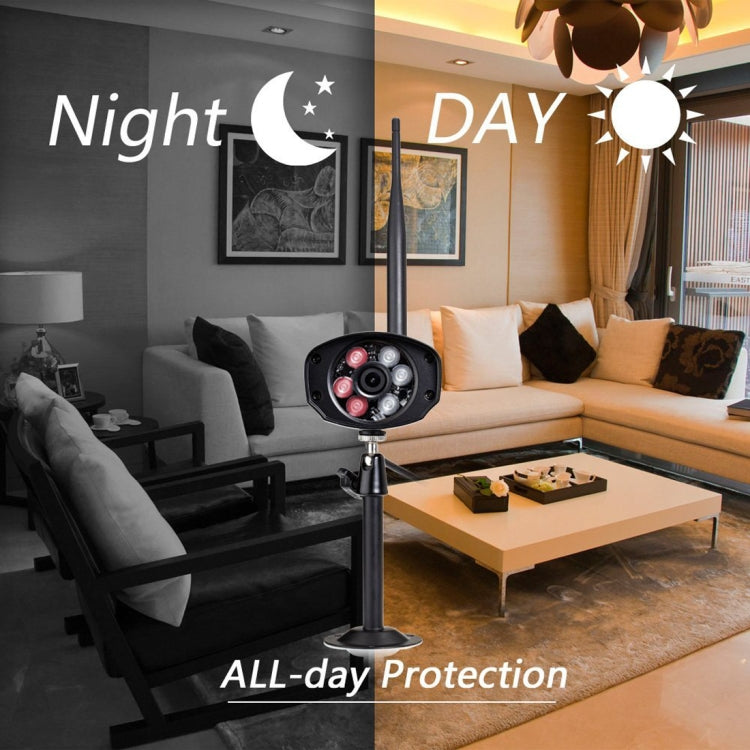 IPCC-KITB19-8CH-960P HD 960P 8CH 1/3.0 inch 1.0MP Waterproof IP Cameras 1080P Wireless NVR Kit, Support Night Vision / Motion Detection