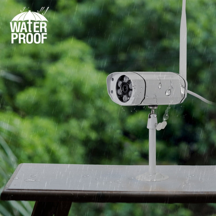 IPCC-KITB19-8CH-960P HD 960P 8CH 1/3.0 inch 1.0MP Waterproof IP Cameras 1080P Wireless NVR Kit, Support Night Vision / Motion Detection