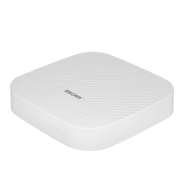 ESCAM PVR208 1080P 8CH+2CH ONVIF NVR Digital Video Recorder with 2CH Cloud Channel for IP Camera System(White)