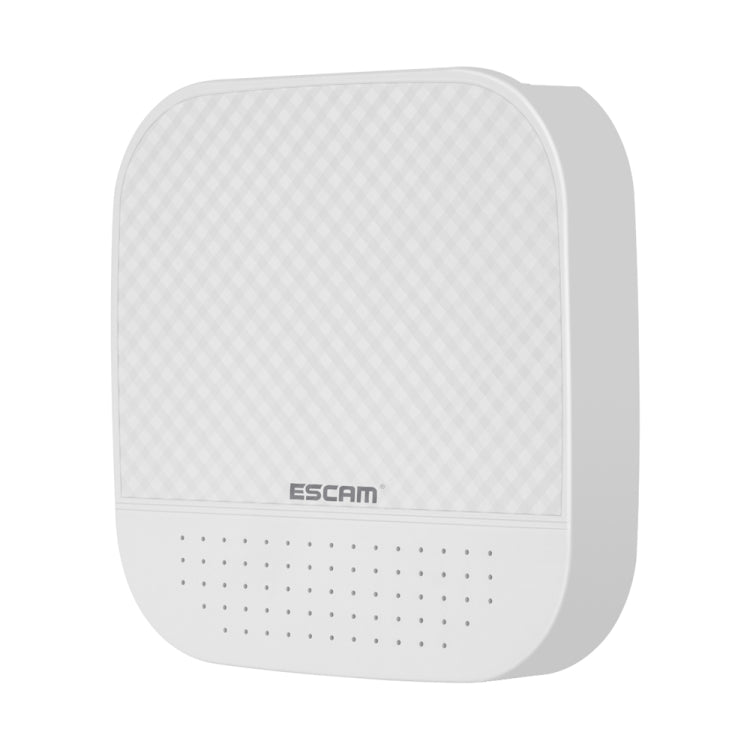 ESCAM PVR208 1080P 8CH+2CH ONVIF NVR Digital Video Recorder with 2CH Cloud Channel for IP Camera System(White)