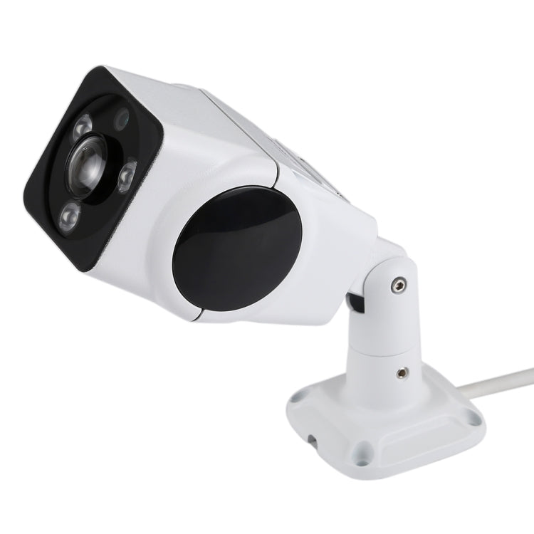 HD Intelligent Network Video Camera WiFi IP Camera, Support TF Card (128GB Max)(White)