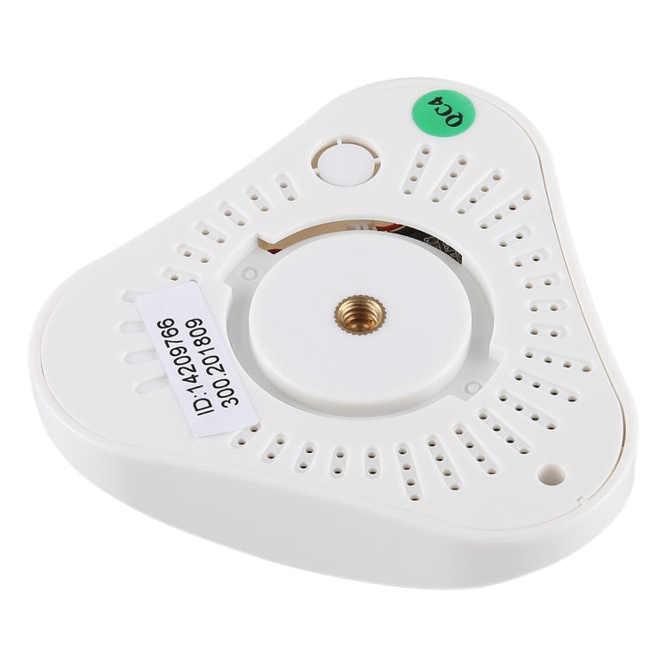 360 Degrees Viewing VR Camera WiFi IP Camera, Support TF Card (128GB Max)(White)
