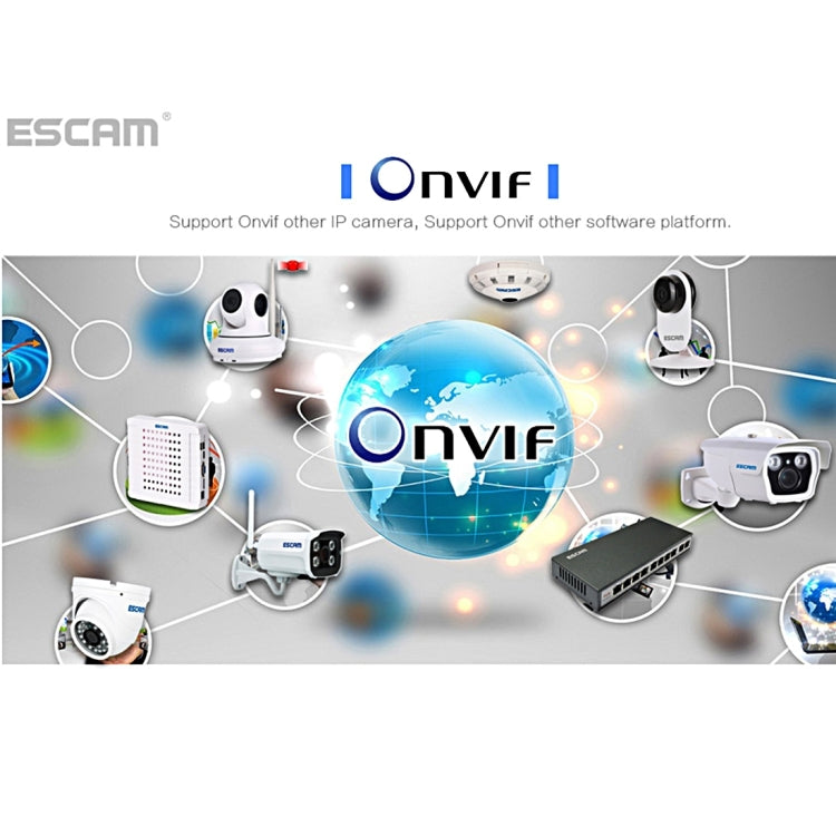 ESCAM MINI NVR K616 16CH Mini NVR Digital Video Recorder, Support VGA / HDMI / USB