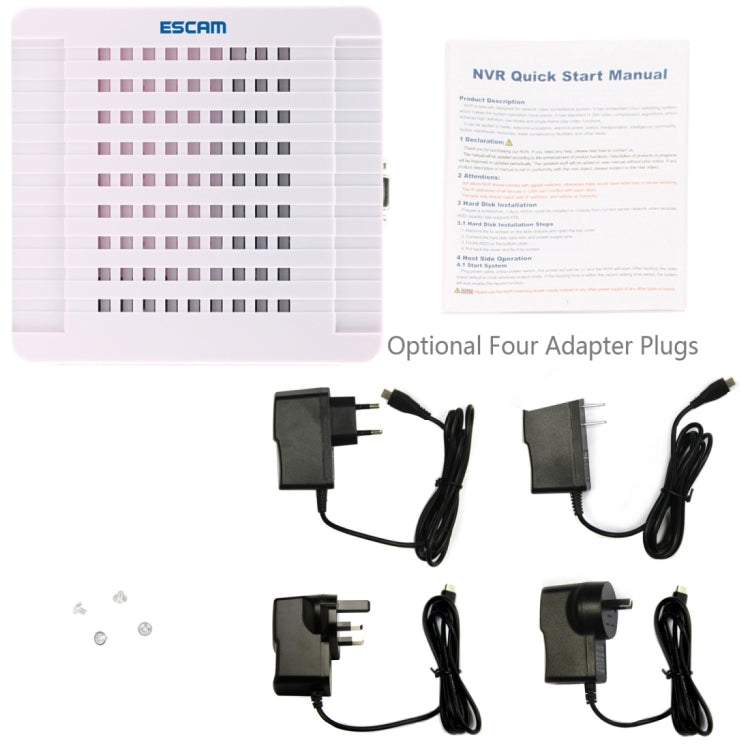 ESCAM MINI NVR K516 16CH Mini NVR Digital Video Recorder, Support VGA / HDMI / USB
