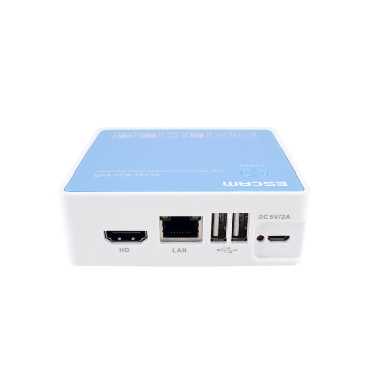ESCAM NVR K208 8CH Mini NVR Digital Video Recorder, Support VGA / HDMI / USB
