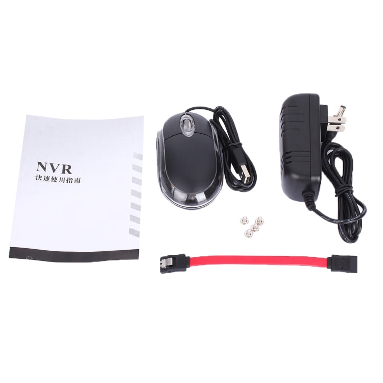 NVR 4CH 1080P Digital Video Recorder with Mouse, Support VGA / HDMI / USB