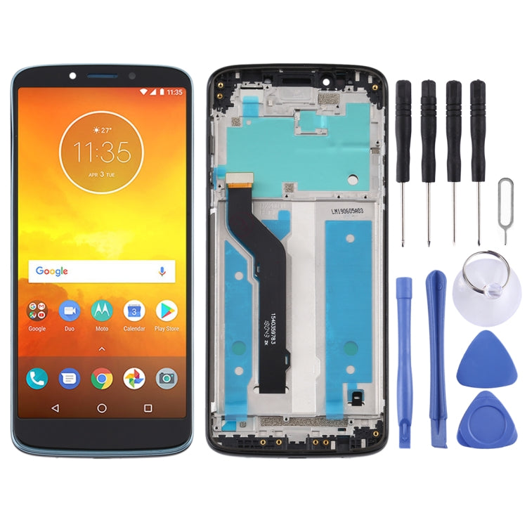 TFT LCD Screen for Motorola Moto E5 Plus Digitizer Full Assembly with Frame
