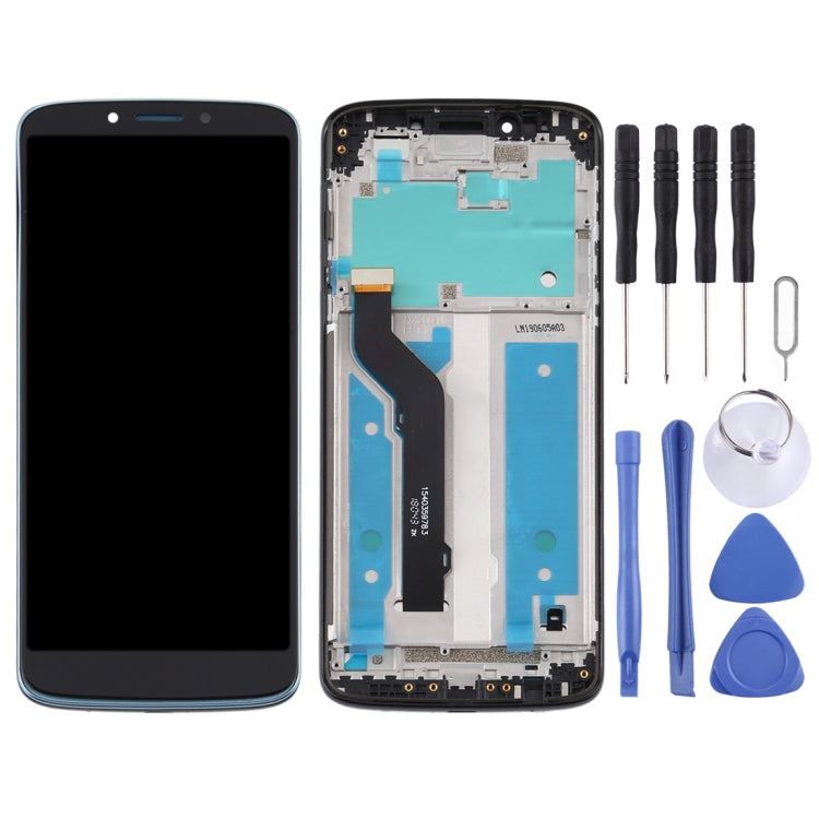 TFT LCD Screen for Motorola Moto E5 Plus Digitizer Full Assembly with Frame