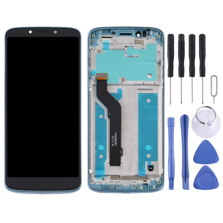 TFT LCD Screen for Motorola Moto E5 Plus Digitizer Full Assembly with Frame