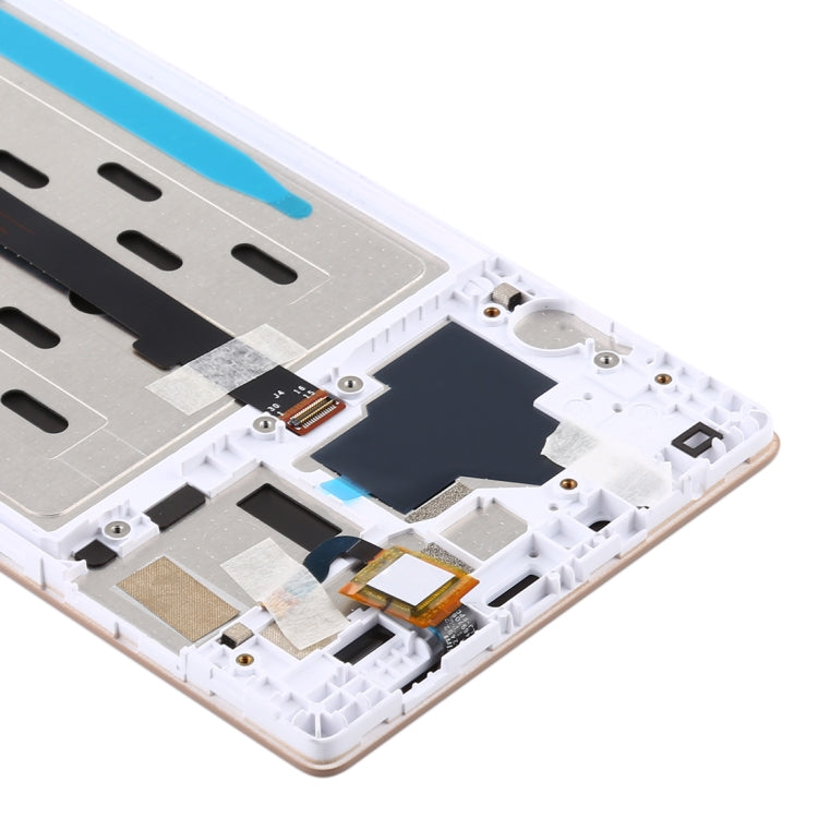 OEM LCD Screen for Lenovo Phab2 / PB2-650 / PB2-650N / PB2-650M Digitizer Full Assembly With Frame (Gold)