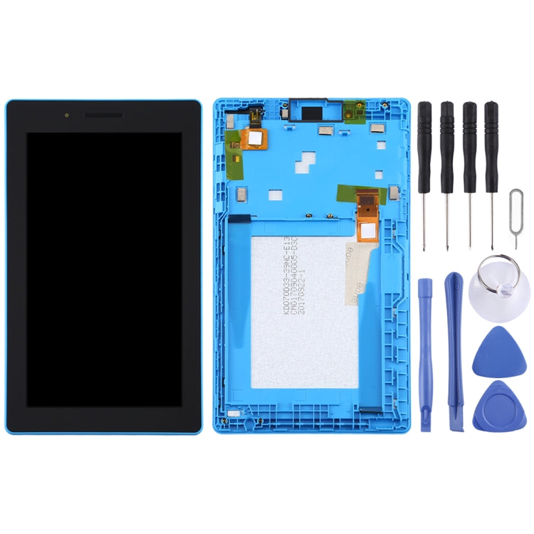 OEM LCD Screen for Lenovo Tab 3 7 inch / TB3-710 / TB3-710F / TB3-710L Digitizer Full Assembly With Frame (Blue)