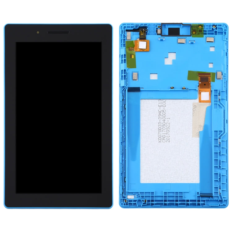 OEM LCD Screen for Lenovo Tab 3 7 inch / TB3-710 / TB3-710F / TB3-710L Digitizer Full Assembly With Frame (Blue)