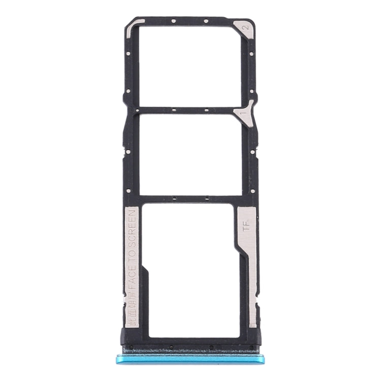SIM Card Tray + SIM Card Tray + Micro SD Card Tray for Xiaomi Redmi Note 9S