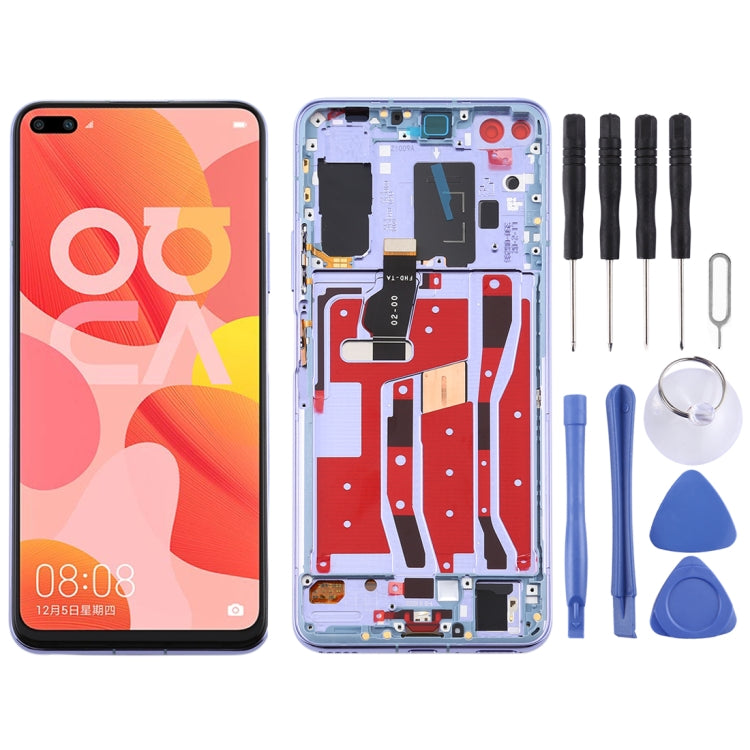 OEM LCD Screen for Huawei Nova 6 4G Digitizer Full Assembly with Frame