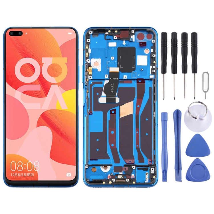 OEM LCD Screen for Huawei Nova 6 5G Digitizer Full Assembly with Frame