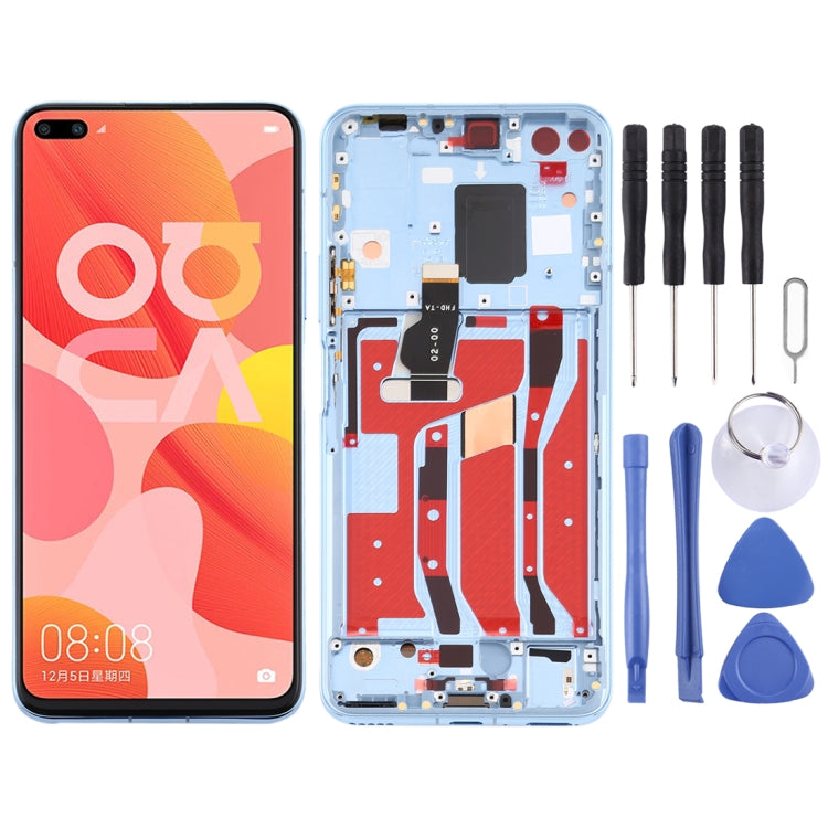 OEM LCD Screen for Huawei Nova 6 5G Digitizer Full Assembly with Frame