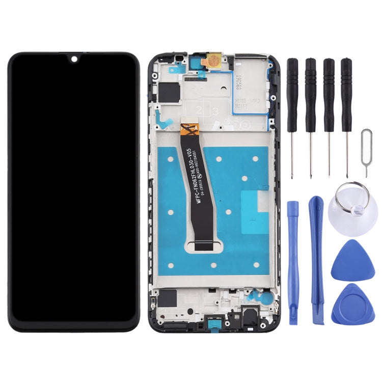 OEM LCD Screen for Huawei P Smart (2020) Digitizer Full Assembly with Frame(Black)