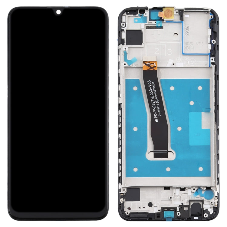 OEM LCD Screen for Huawei P Smart (2020) Digitizer Full Assembly with Frame(Black)
