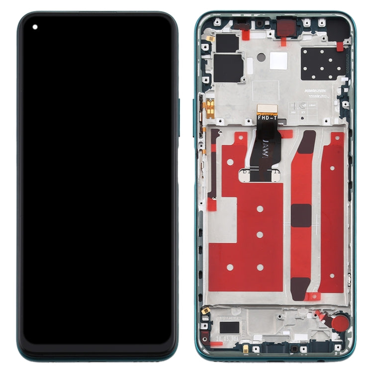 OEM LCD Screen for Huawei Nova 7 SE Digitizer Full Assembly with Frame