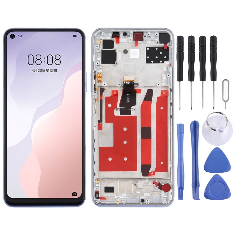 OEM LCD Screen for Huawei Nova 7 SE Digitizer Full Assembly with Frame