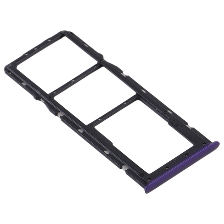 For OPPO Realme 5s  SIM Card Tray + SIM Card Tray + Micro SD Card Tray