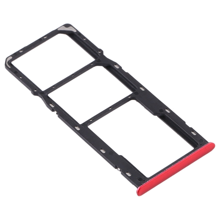 For OPPO Realme 5s  SIM Card Tray + SIM Card Tray + Micro SD Card Tray