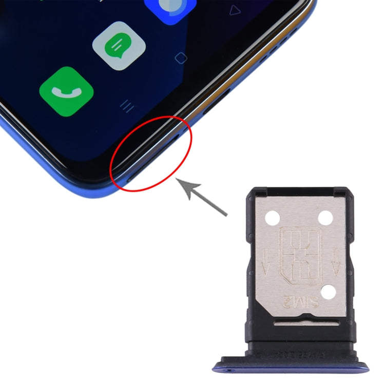 For OPPO Realme X50 5G  SIM Card Tray + SIM Card Tray